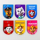 Магнитные закладки "Щенячий патруль", Paw Patrol, 6 шт. - Фото 4