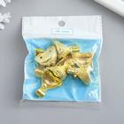 Уголок (ножка) для шкатулки металл "Царская" золото 2,9х2,6 см (комплект 8 шт) - фото 26191960