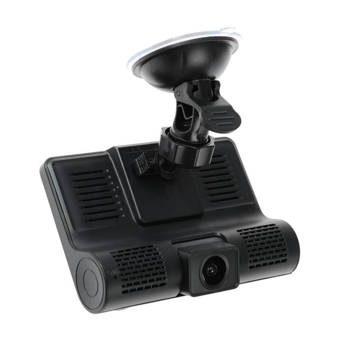 Видеорегистратор для автомобиля Cartage, 2 камеры, FHD 1080P, LTPS 4.0, обзор 120°