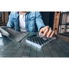 Набор шпулек с нитками, в органайзере, d=20 мм, 25 шт., чёрный - Фото 7