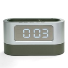 Часы - органайзер электронные с будильником, настольные, с календарем, секундомером, 3ААА - фото 9531272