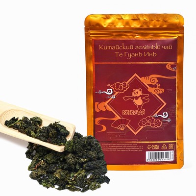 Китайский зелёный чай улун "Те Гуань Инь", 50 г