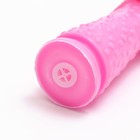 Игрушка пищащая «Задумчивая курица» для собак, 28 см, розовая - Фото 5