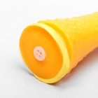 Игрушка для собак «Задумчивая курица XL», 41 см, пищащая, винил, жёлтая - Фото 2