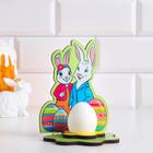 Подставка для яйца "Кролики", фанера - Фото 2