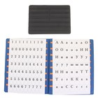 Касса букв слогов и счета c цветным рисунком А5 ПВХ - Фото 2