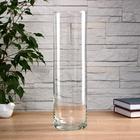 Ваза «Трубка», 2.7 л, 35×10.7 см, стекло, прозрачная - Фото 1