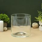 Ваза «Трубка», 2 л, 15×14.6 см, стекло, прозрачная - Фото 1