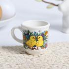 Кружка для святой воды «Цыплята в цветах» на пасху, 5.5×4×3 см - Фото 2
