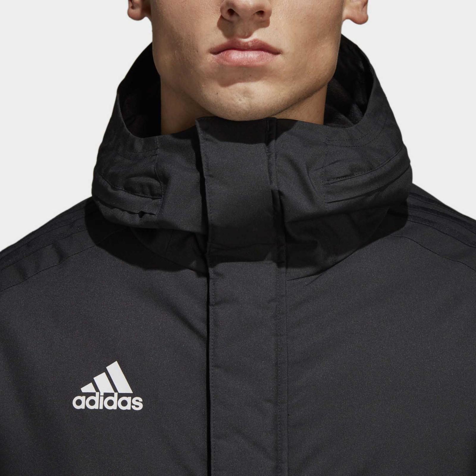 Adidas condivo 18 stadium parka black online