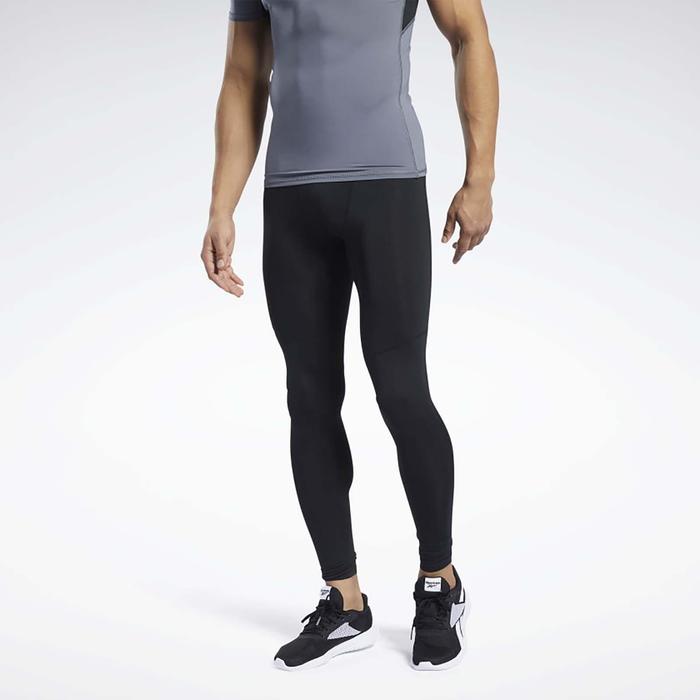Тайтсы мужские, Reebok Workout Compr Tight, размер 52-54 (FP9107) - Фото 1