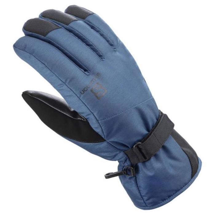 Перчатки мужские, Salomon GLOVES FORCE DRY M, размер 16,4 (LC1428000) - Фото 1