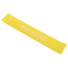 Фитнес-резинка ONLYTOP, 30×5×0.07 см, нагрузка 5 кг, цвет жёлтый - Фото 3