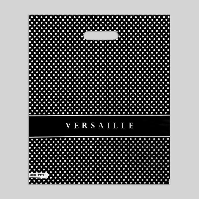 Пакет "Версаль", полиэтиленовый с вырубной ручкой,60 мкм, 38 х 45 см - Фото 1