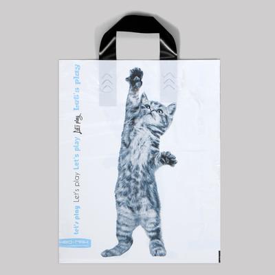 Пакет «Давай дружить», полиэтиленовый с петлевой ручкой, 28×34 см, 60 мкм