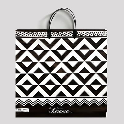 Пакет «Керама», полиэтиленовый с пластиковой ручкой, 37×35 см, 90 мкм