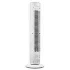 Вентилятор BRAYER 4952BR-WH, колонный, 50 Вт, 3 скорости, вращение 90°, белый - фото 51536444