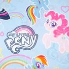 Постельное бельё 1,5 сп Neon Series "Rainbow vibes" My Little Pony 143*215 см, 150*214 см, 50*70 см -1 шт, светится в темноте - Фото 4