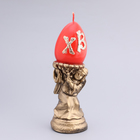 Свеча фигурная "Пасхальный ангел", бронза, 5.5х16.2 см, 175 гр - фото 9571342