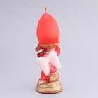 Свеча фигурная "Пасхальный ангел", красный, 5.5х16.2 см, 175 гр - Фото 4