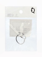 Кольцо «Тренд», круг, белое в серебре, безразмерное - Фото 6