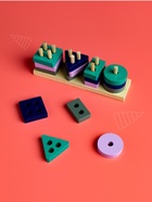 Детская развивающая пирамидка «Собери сам» 4.2×3.5×13 см - Фото 5