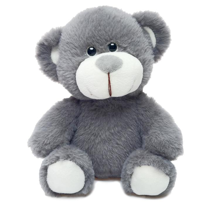 Мягкая игрушка «Медвежонок Сильвестр», цвет серый, 20 см - фото 1907212845