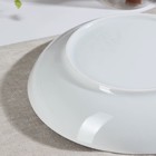 Тарелка фарфоровая глубокая Infinity, 700 мл, d=20,5 см, цвет бирюзовый - Фото 3