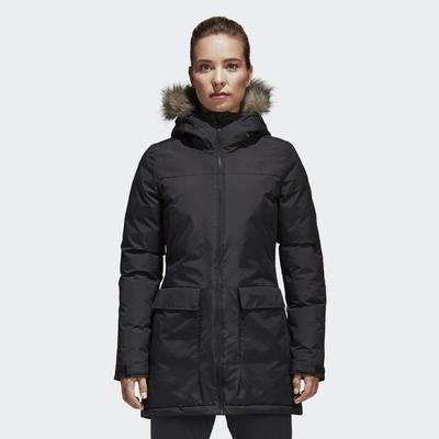 Adidas black store xploric parka