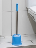 Ёршик для унитаза с подставкой, 13×53 см, цвет МИКС - Фото 8