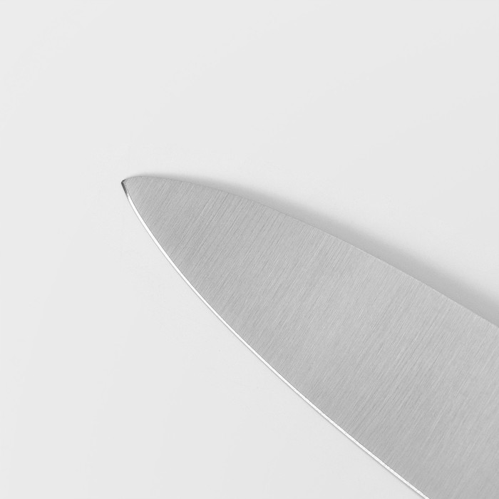 Нож - шеф Доляна Salomon, длина лезвия 20 см, цвет серебристый - фото 1908671985