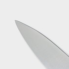 Нож кухонный - шеф Доляна Forest, лезвие 20 см, цвет коричневый - фото 4322882