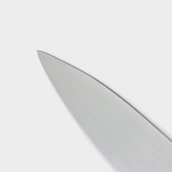 Нож кухонный - шеф Доляна Forest, лезвие 20 см, цвет коричневый - фото 1908672003