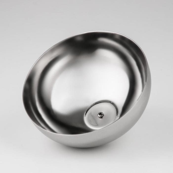 Крышка-Клош из нержавеющей стали, 20×20×14 см, круглая - фото 1889564437