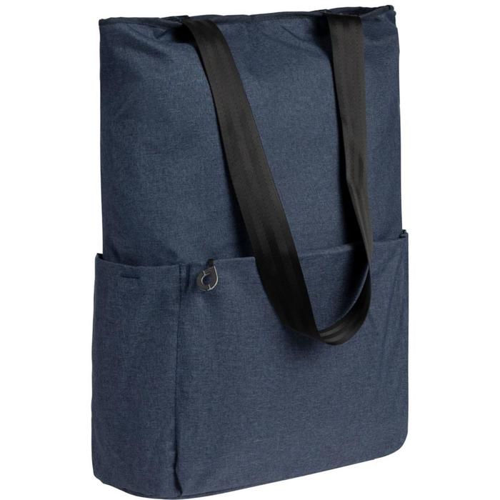 Сумка Locus синяя, 40х47х8 см - Фото 1