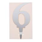 Топпер для торта «6», акрил, МИКС - Фото 2