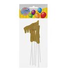 Топпер «7», набор 6 шт., цвета МИКС - Фото 1