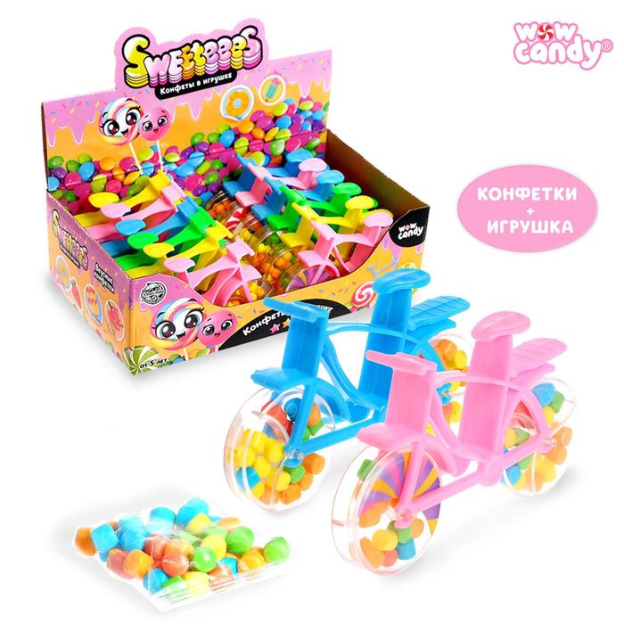 Набор Sweeteees «Велосипед» с конфетами, МИКС - Фото 1