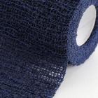 Бинт когезивный самофиксирующийся Вариант 4 м х 6 см эластичный, синий - Фото 2