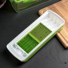 УЦЕНКА Тёрка с лотком Доляна «Фреш Флеш», 7 насадок - Фото 2