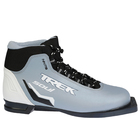 Ботинки лыжные TREK Soul NN75 ИК, цвет серый металлик, лого чёрный, размер 35 - Фото 1