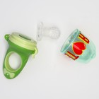 Ниблер для прикорма, от 5 мес., с силиконовой сеточкой, размер М «Еда, я люблю тебя» - Фото 3