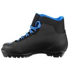 Ботинки лыжные TREK Sportiks NNN ИК, цвет чёрный, лого синий, размер 40 - Фото 3