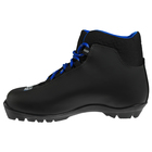 Ботинки лыжные TREK Sportiks NNN ИК, цвет чёрный, лого синий, размер 37 - Фото 3