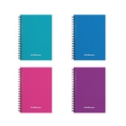 Тетрадь на спирали ErichKrause. Glance Vivid А6, 80 листов, в клетку, пластиковая обложка, блок офсет, МИКС - Фото 2