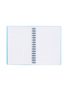 Тетрадь на спирали ErichKrause. Glance Vivid А6, 80 листов, в клетку, пластиковая обложка, блок офсет, МИКС - Фото 12