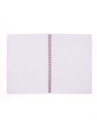 Тетрадь на спирали ErichKrause. Glance Vivid A4, 80 листов, в клетку, пластиковая обложка, блок офсет, МИКС - Фото 15