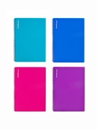 Тетрадь на спирали ErichKrause. Glance Vivid A4, 80 листов, в клетку, пластиковая обложка, блок офсет, МИКС - Фото 6