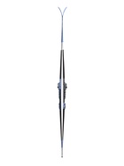 Комплект лыжный: пластиковые лыжи 190 см без насечек, стеклопластиковые палки 150 см, крепления NNN, цвета МИКС - Фото 13