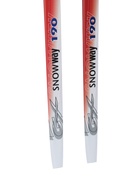 Комплект лыжный: пластиковые лыжи 190 см с насечкой, стеклопластиковые палки 150 см, крепления NN75 мм, цвета МИКС - Фото 10